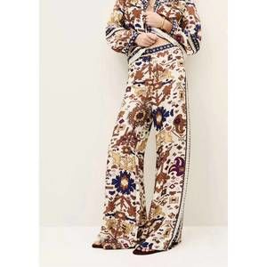 NEW BASH vlyde wide-leg pants in ecru